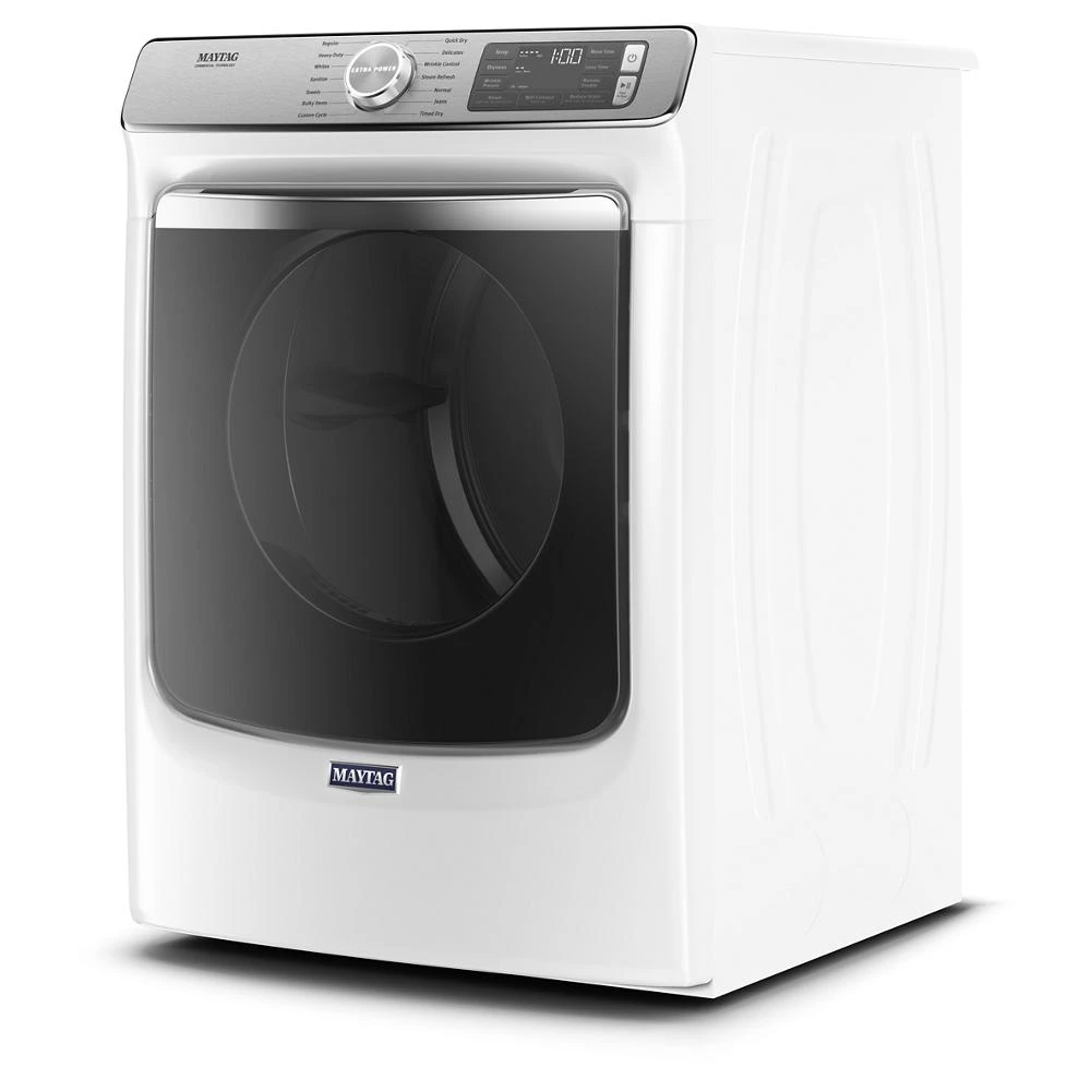 Smart Front Load Electric Dryer with Extra Power and Advanced Moisture Sensing Plus - 7.3 cu. ft. view 2