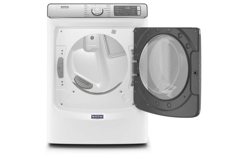 Smart Front Load Electric Dryer with Extra Power and Advanced Moisture Sensing Plus - 7.3 cu. ft. MED8630HW