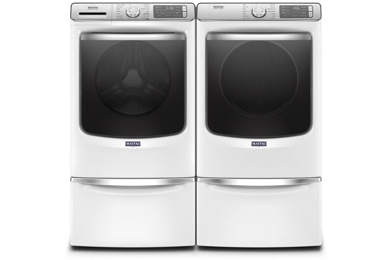 Smart Front Load Electric Dryer with Extra Power and Advanced Moisture Sensing Plus - 7.3 cu. ft. MED8630HW