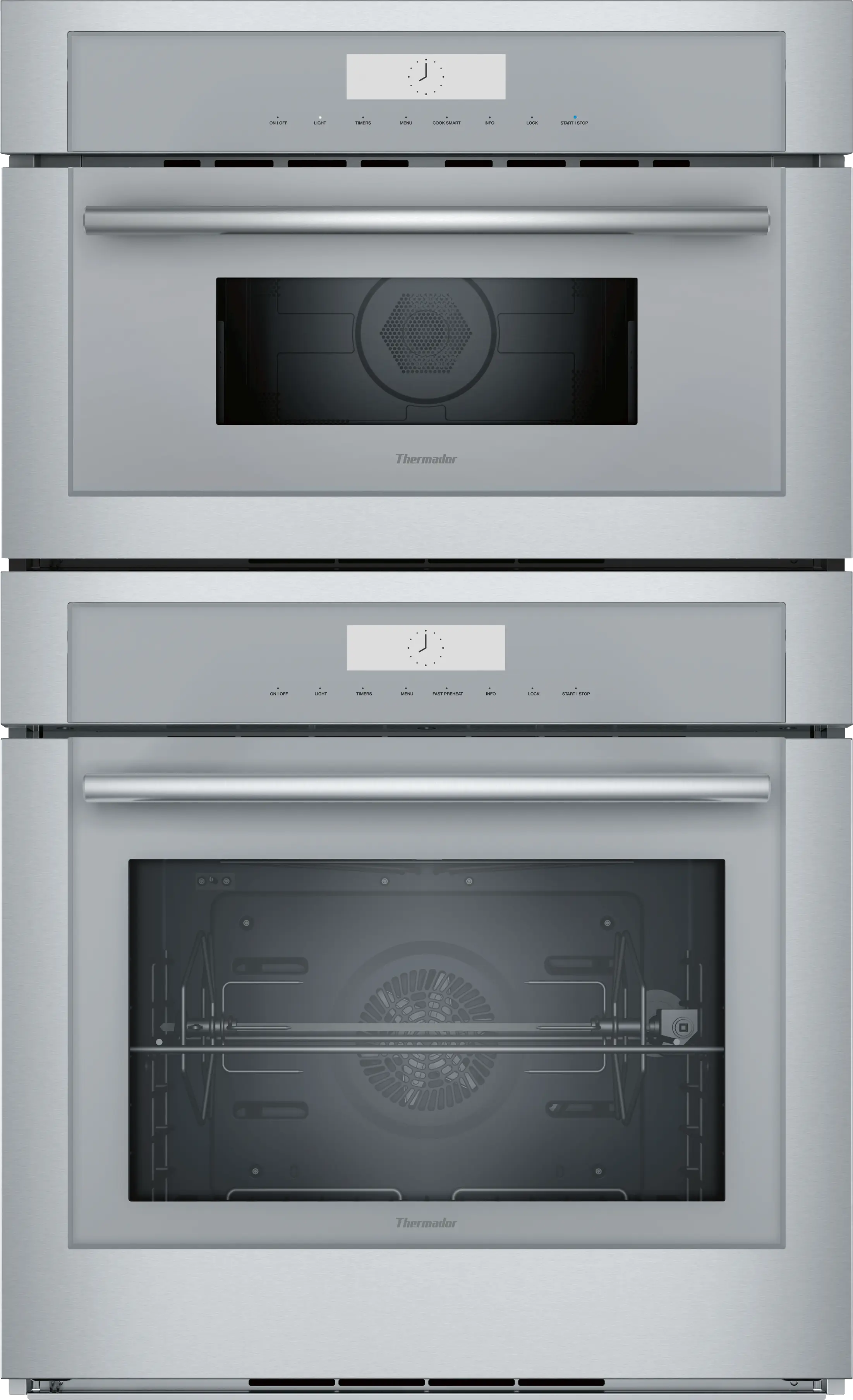 Masterpiece® Double Combination Built-in Oven With Speed Oven 30'' MEDMC301WS