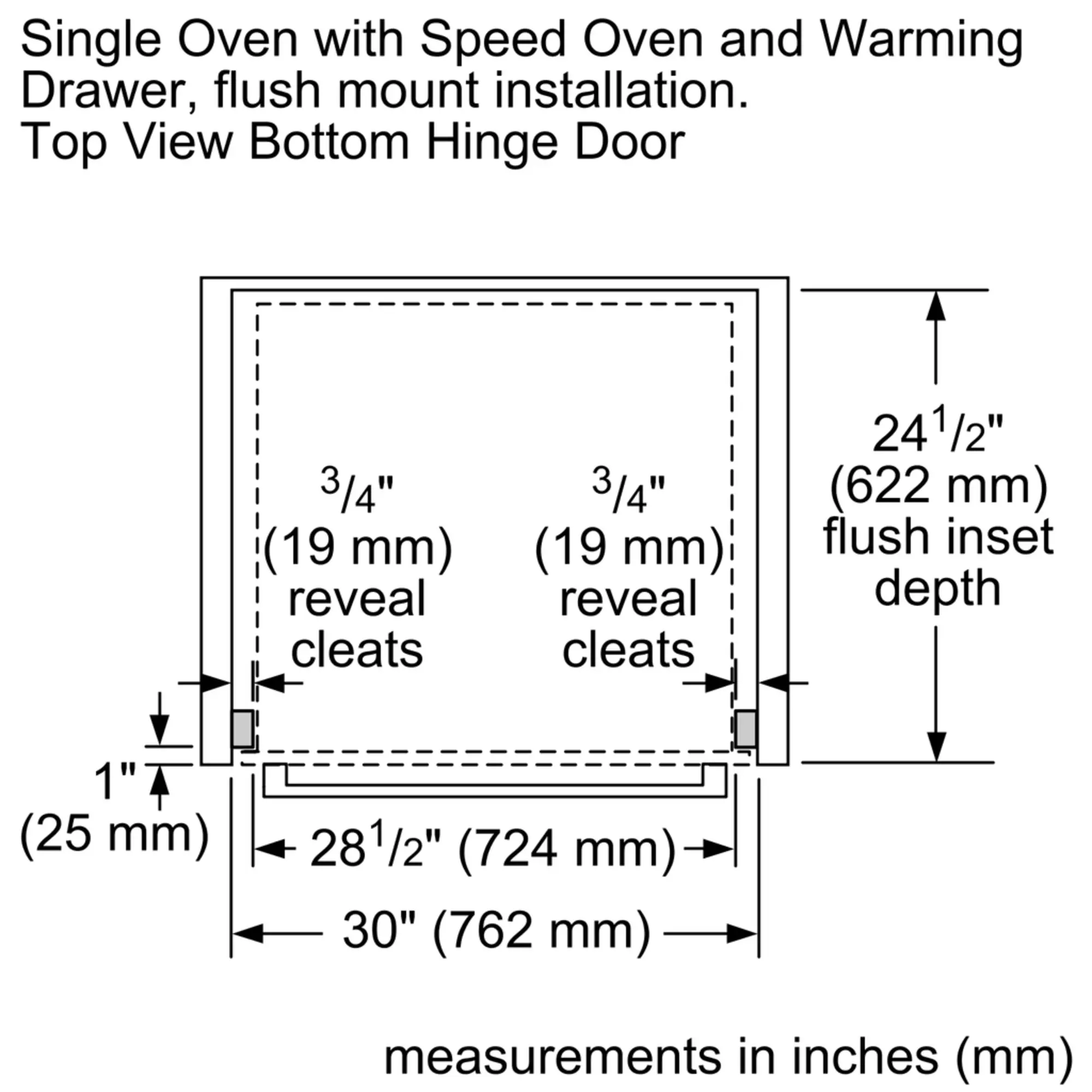 Masterpiece® Triple Speed Oven 30'' MEDMCW31WS