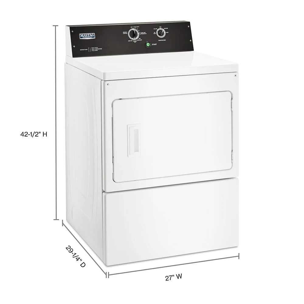 7.4 cu. ft. Commercial-Grade Residential Dryer view 4