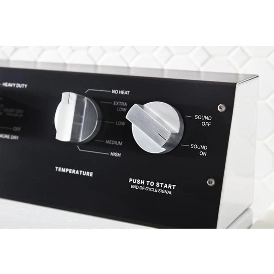Commercial-Grade Residential Electric Dryer - 7.4 cu. ft view 5