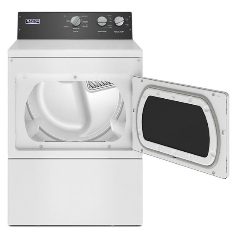 Commercial-Grade Residential Electric Dryer - 7.4 cu. ft MEDP586KW
