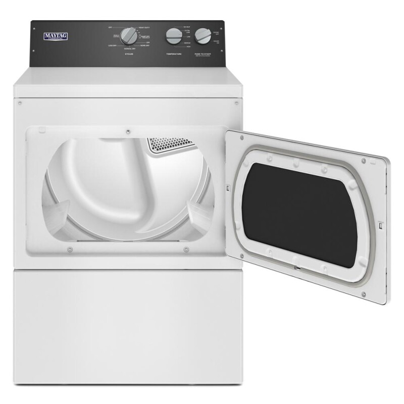 Commercial-Grade Residential Electric Dryer - 7.4 cu. ft MEDP586KW