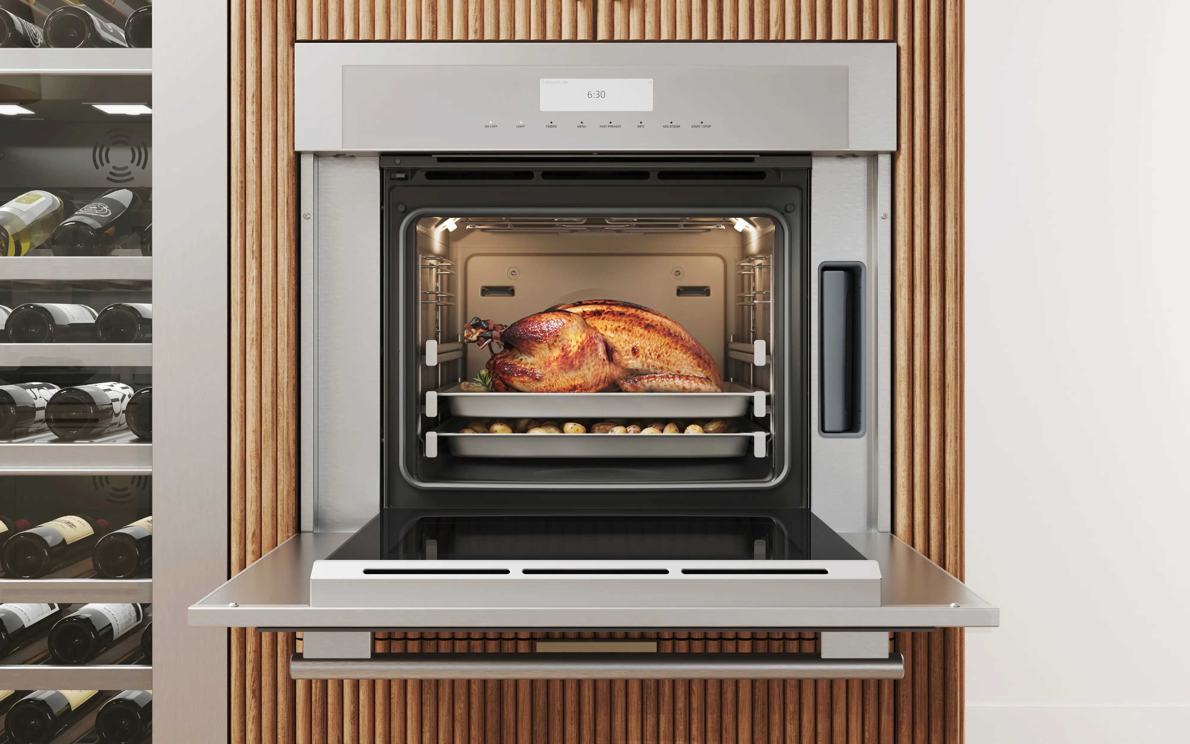 Masterpiece® Steam Convection 30'' MEDS301BS