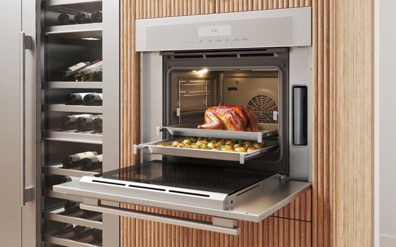 Mast Spec Sgl, 30", Deluxe, Steam and Convection Oven MEDS301BS