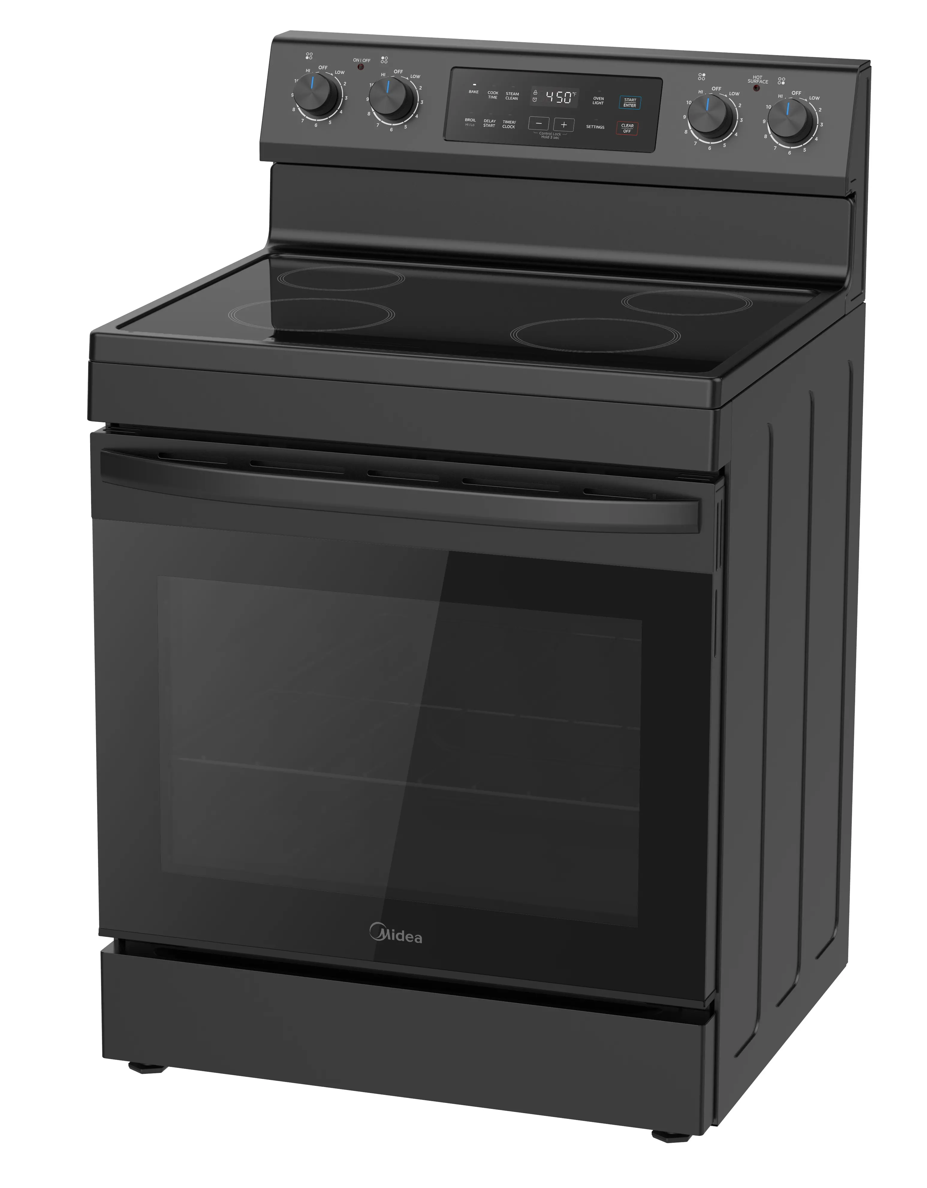 6.3 cu. ft. 4-Element Freestanding Electric Range with Steam Cleaning MER30S2ABB