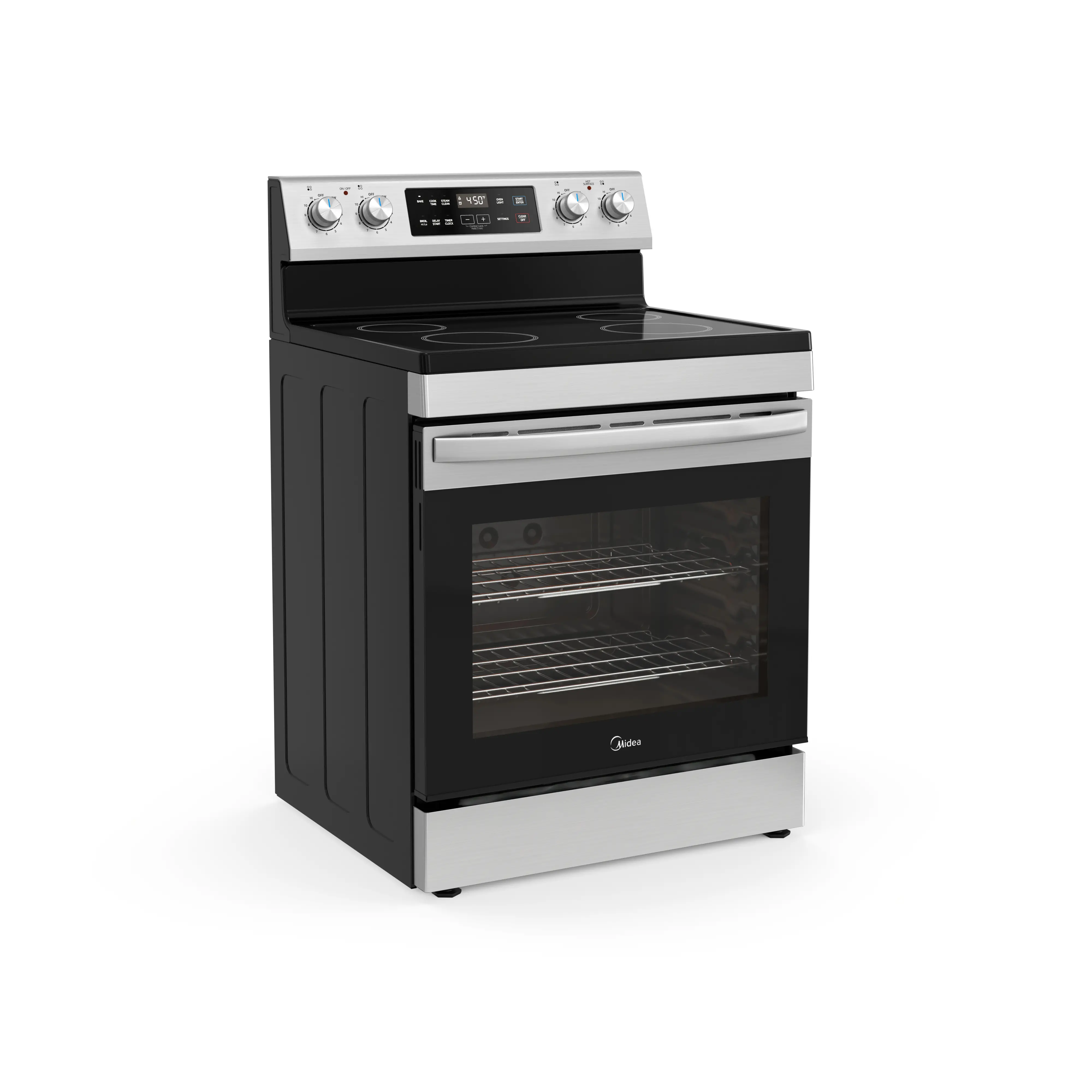 6.3 cu. ft. 4-Element Freestanding Electric Range with Steam Cleaning MER30S2AST
