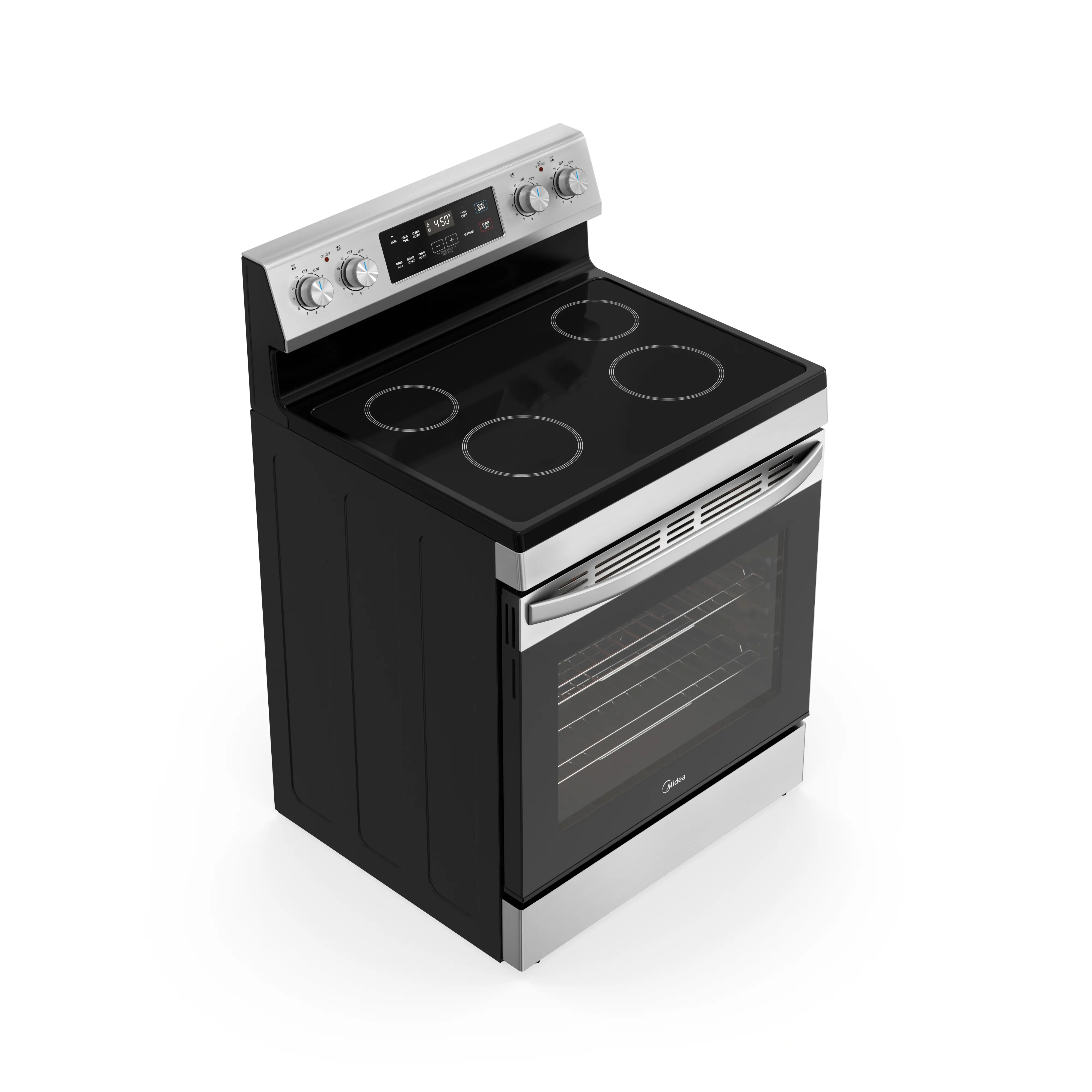 6.3 cu. ft. 4-Element Freestanding Electric Range with Steam Cleaning MER30S2AST