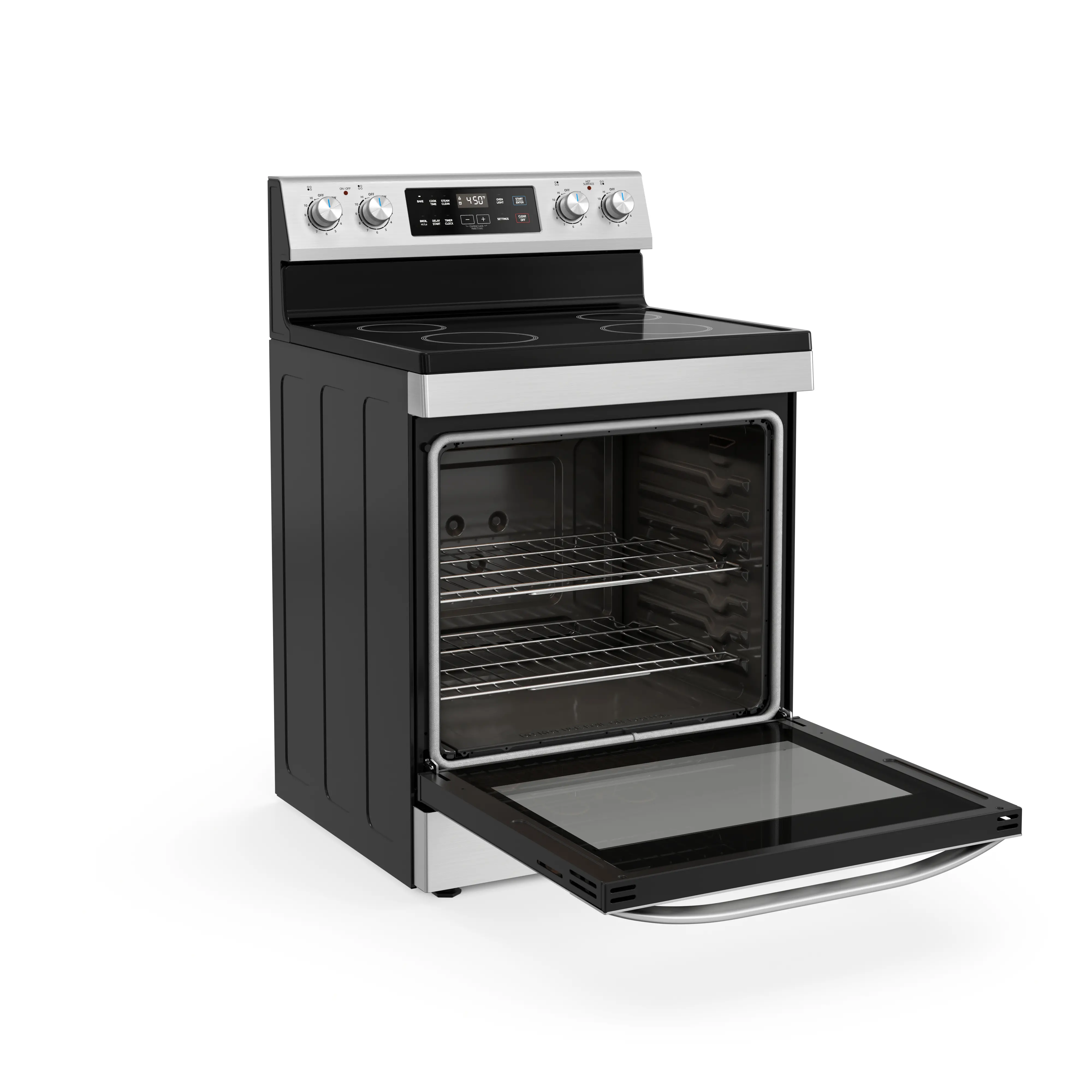 6.3 cu. ft. 4-Element Freestanding Electric Range with Steam Cleaning MER30S2AST