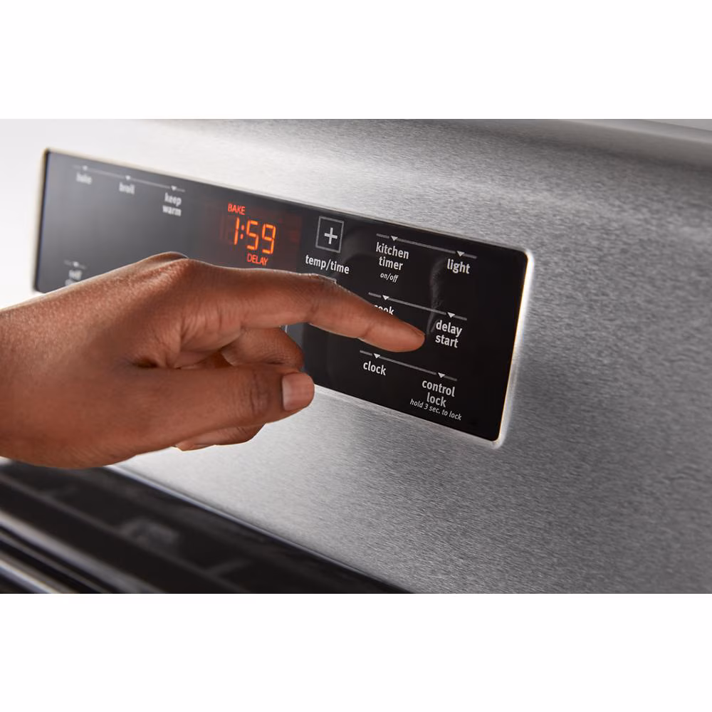 30-inch Wide Electric Range with Steam Clean - 5.3 cu. ft. view 34