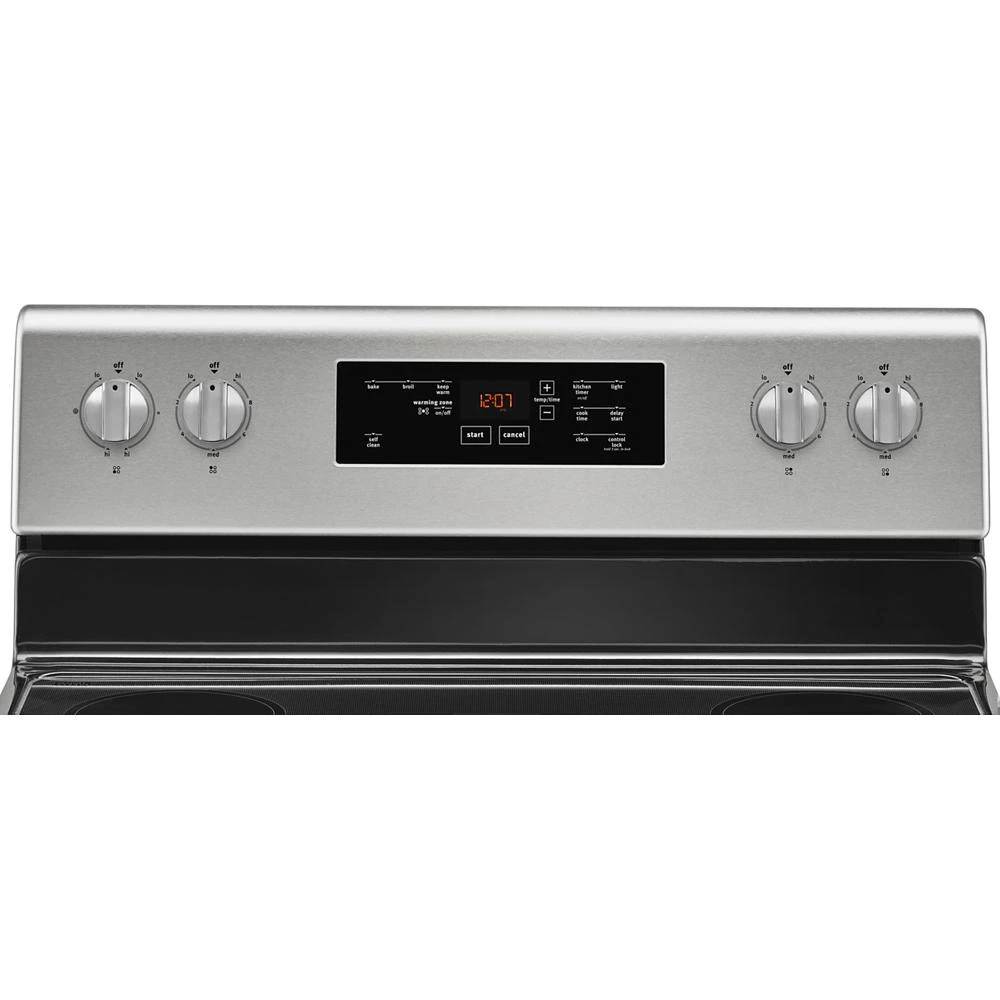30-Inch Wide Electric Range With Shatter-Resistant Cooktop - 5.3 Cu. Ft. view 7