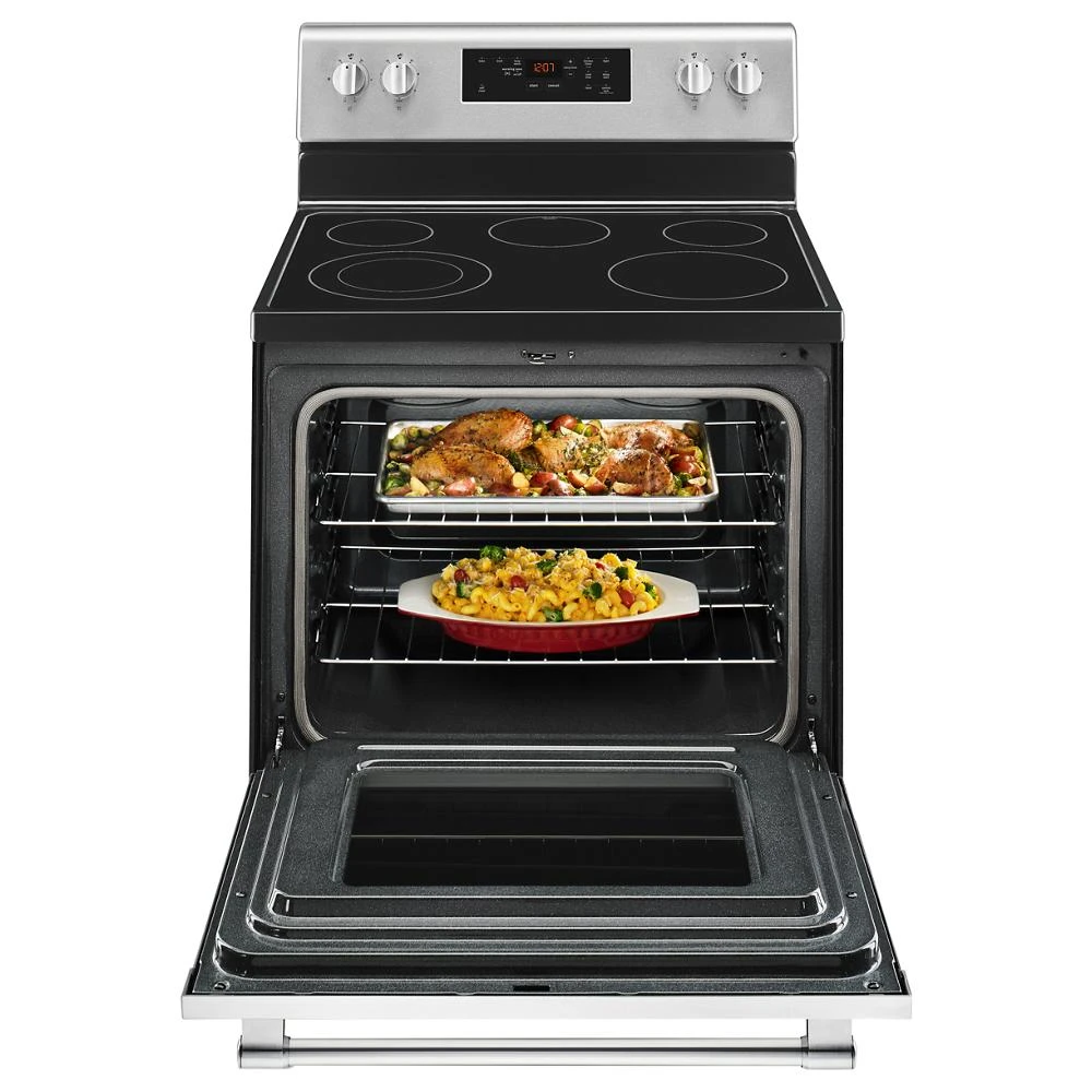 30-Inch Wide Electric Range With Shatter-Resistant Cooktop - 5.3 Cu. Ft. view 11