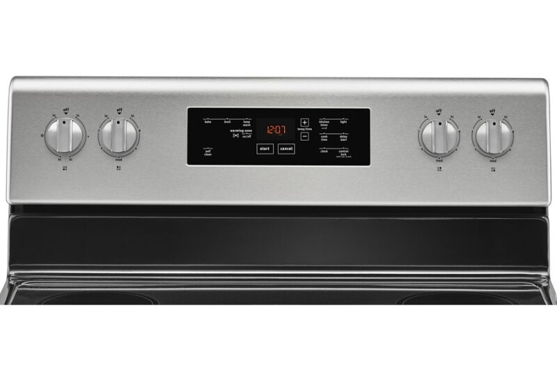 30-Inch Wide Electric Range With Shatter-Resistant Cooktop - 5.3 Cu. Ft. MER6600FZ