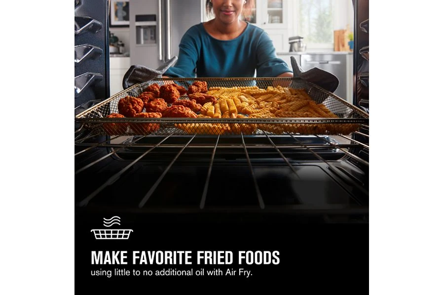 Electric Range with Air Fryer and Basket - 5.3 cu. ft. MER7700LZ