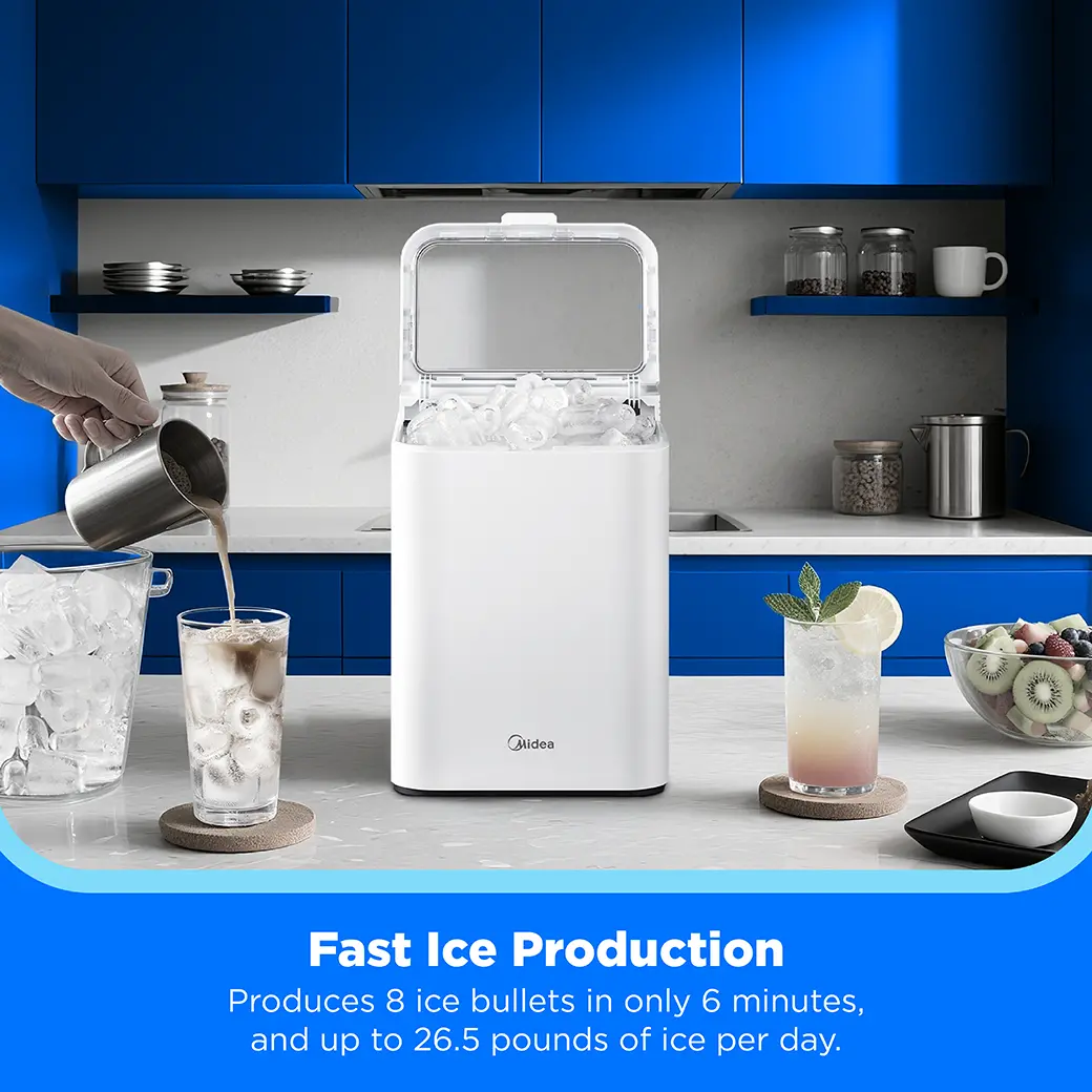 Countertop Bullet-Ice Maker MERI26B0AWW