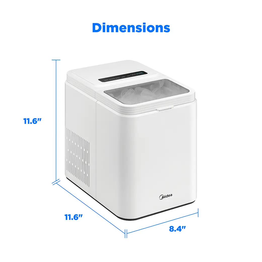 Countertop Bullet-Ice Maker MERI26B0AWW