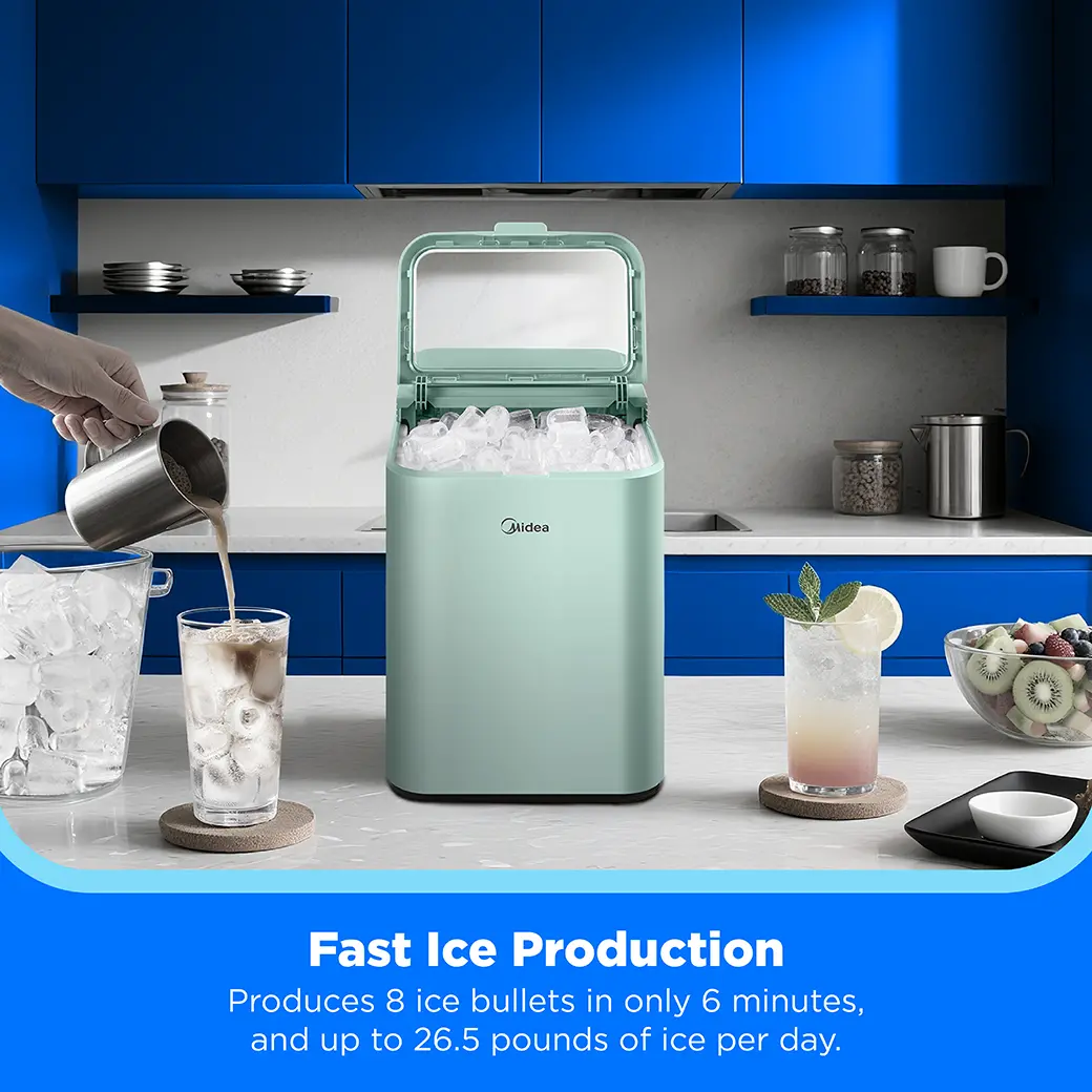 Countertop Bullet-Ice Maker MERI26B1AGN