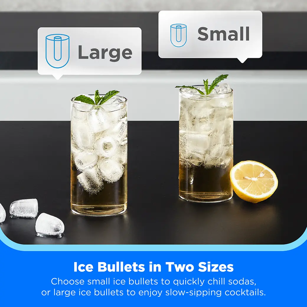 Countertop Bullet-Ice Maker MERI26B1AGY