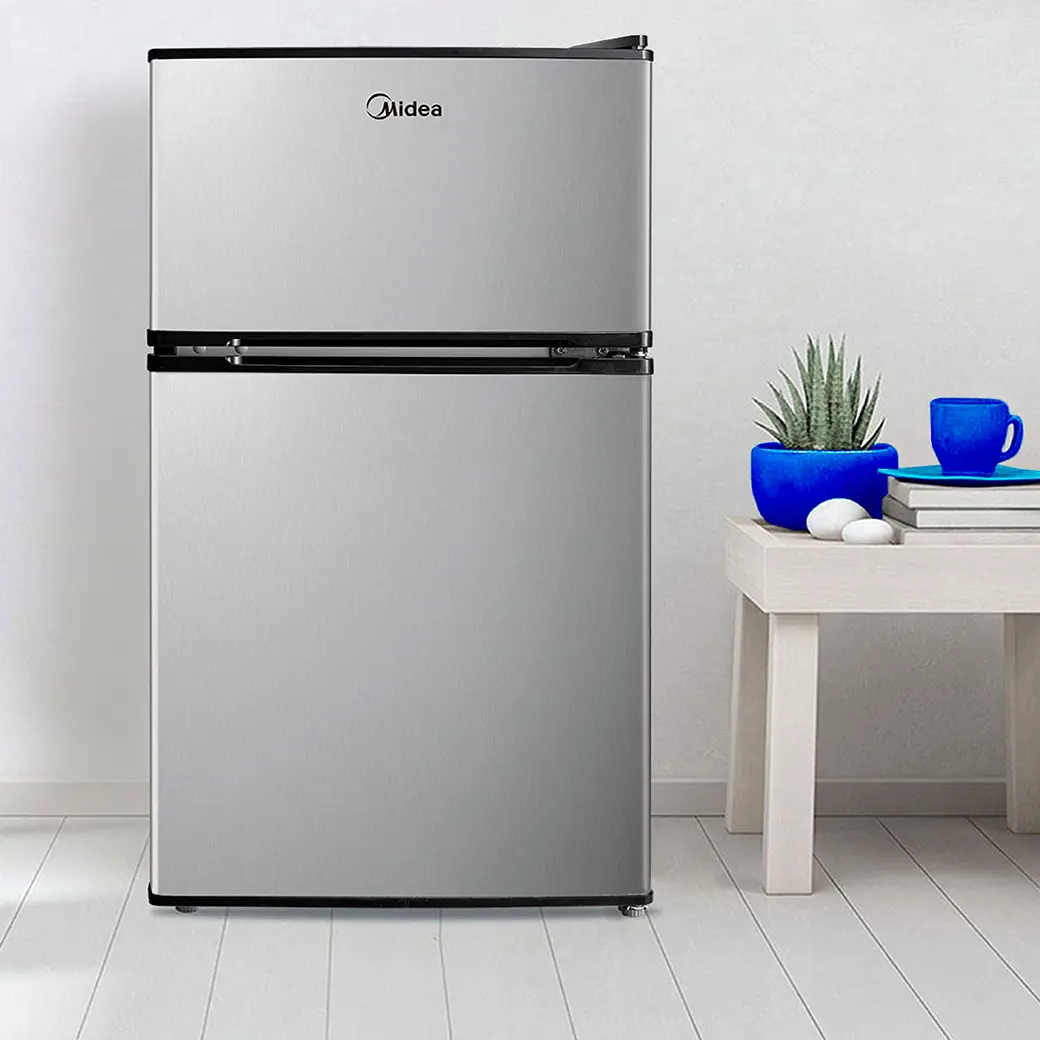 3.1 cu. ft. Compact Refrigerator with Full-Width Freezer MERM31D2AST