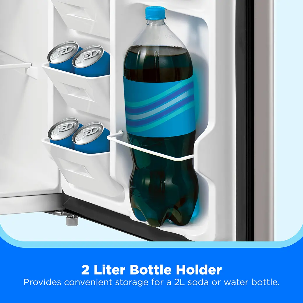 3.3 cu. ft. Single Door Compact Refrigerator MERM33S1AST