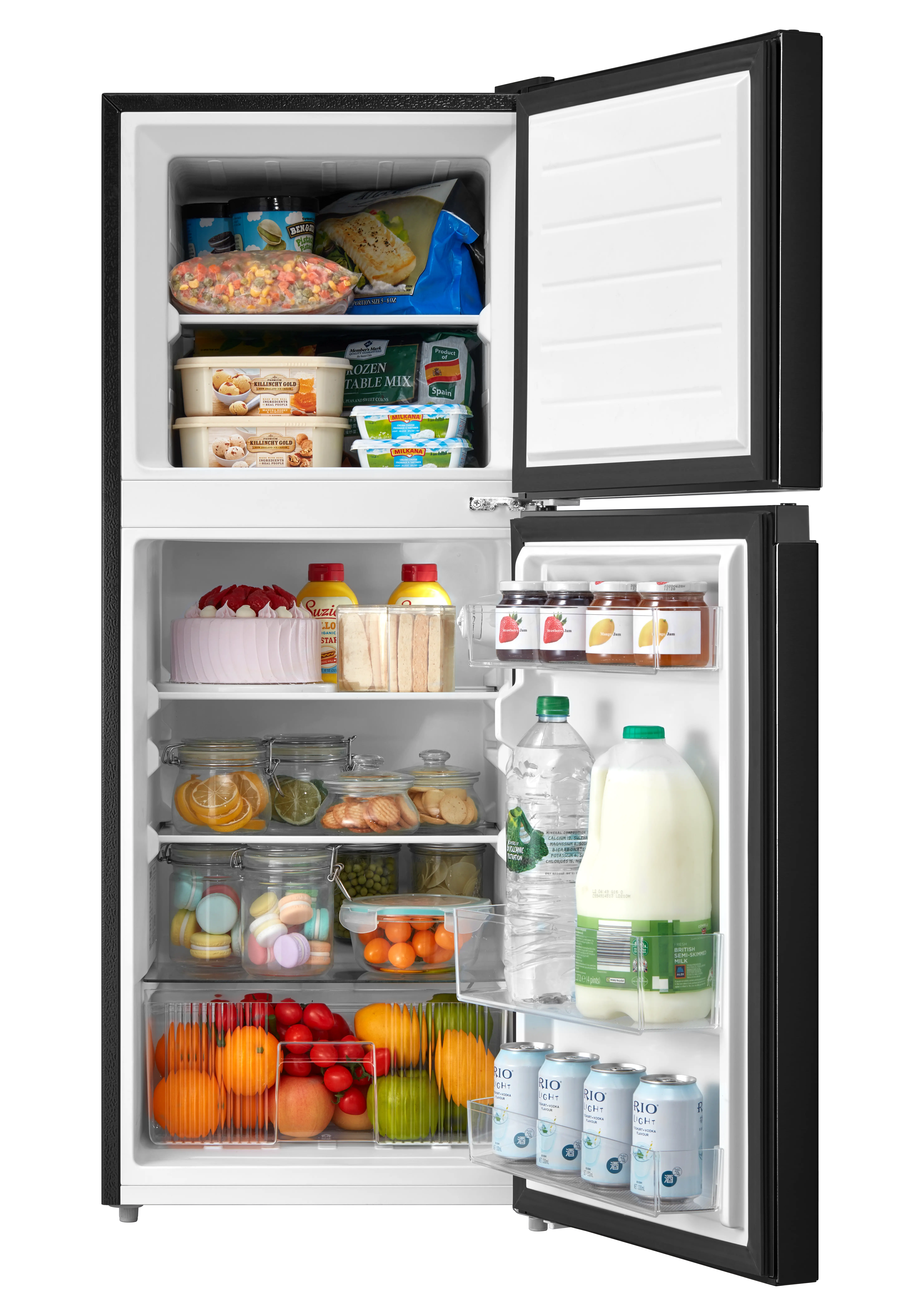 4.5 cu. ft. Double Door Compact Refrigerator with Reversible Doors MERM45S3ABB