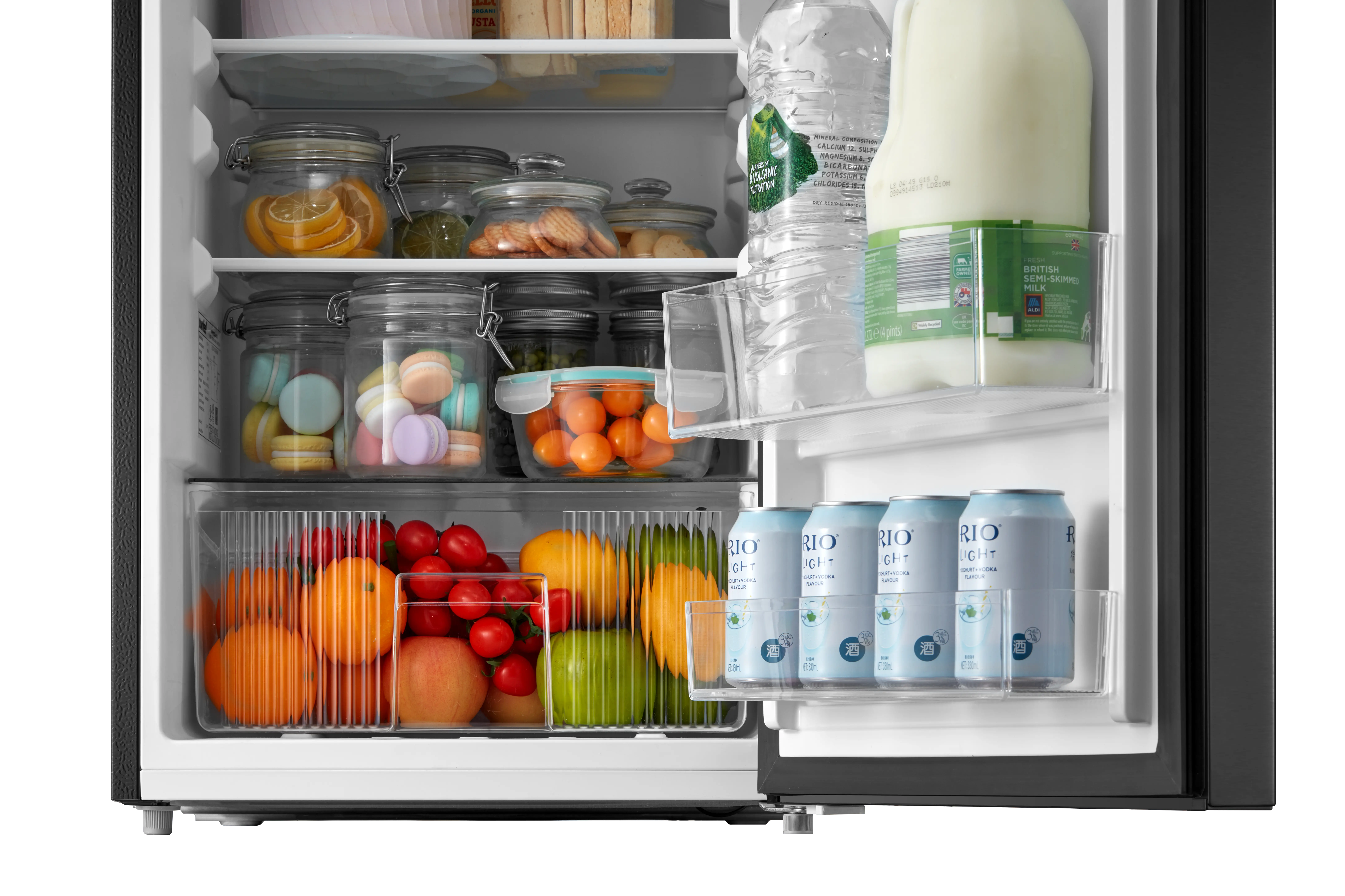 4.5 cu. ft. Double Door Compact Refrigerator with Reversible Doors MERM45S3ABB