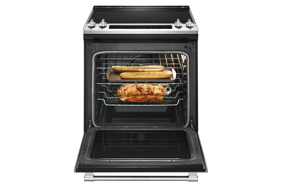 30-Inch Wide Slide-In Electric Range With True Convection And Fit System - 6.4 Cu. Ft. view 2