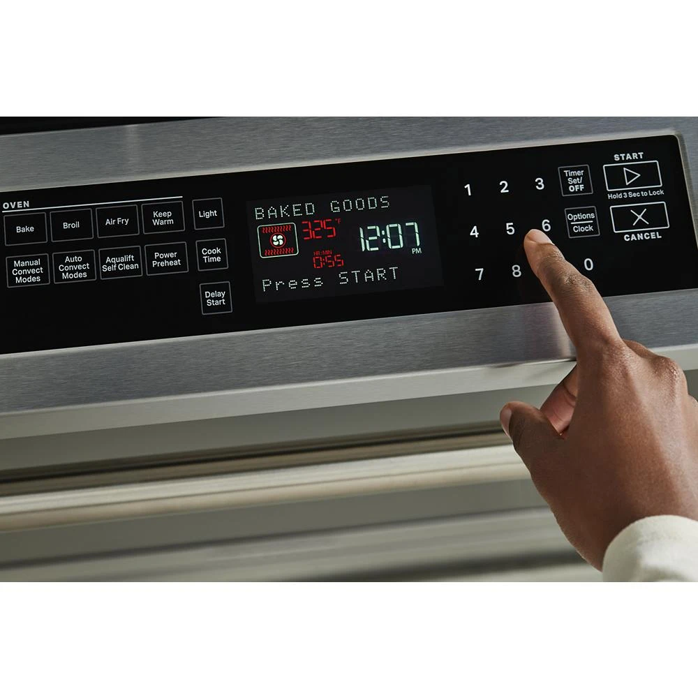 30-Inch Wide Slide-In Electric Range With Air Fry - 6.4 Cu. Ft. MES8800PZ