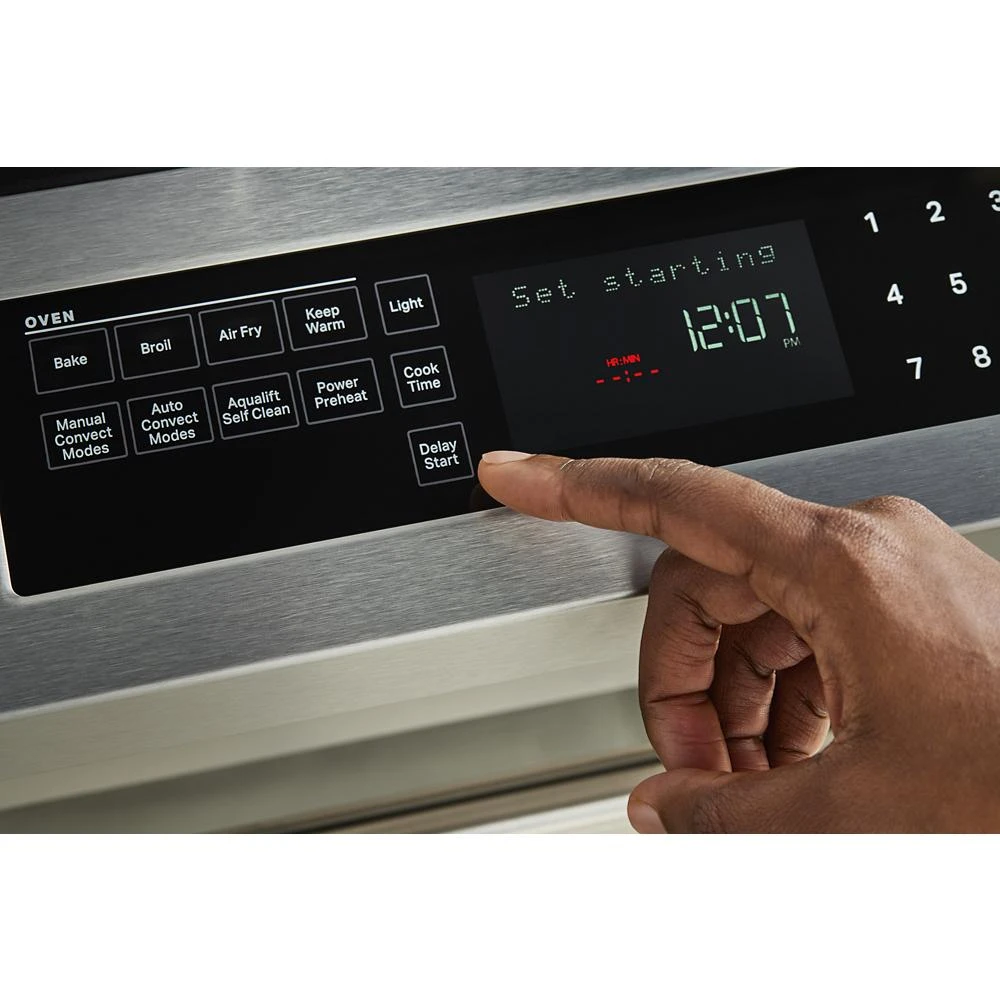 30-Inch Wide Slide-In Electric Range With Air Fry - 6.4 Cu. Ft. MES8800PZ