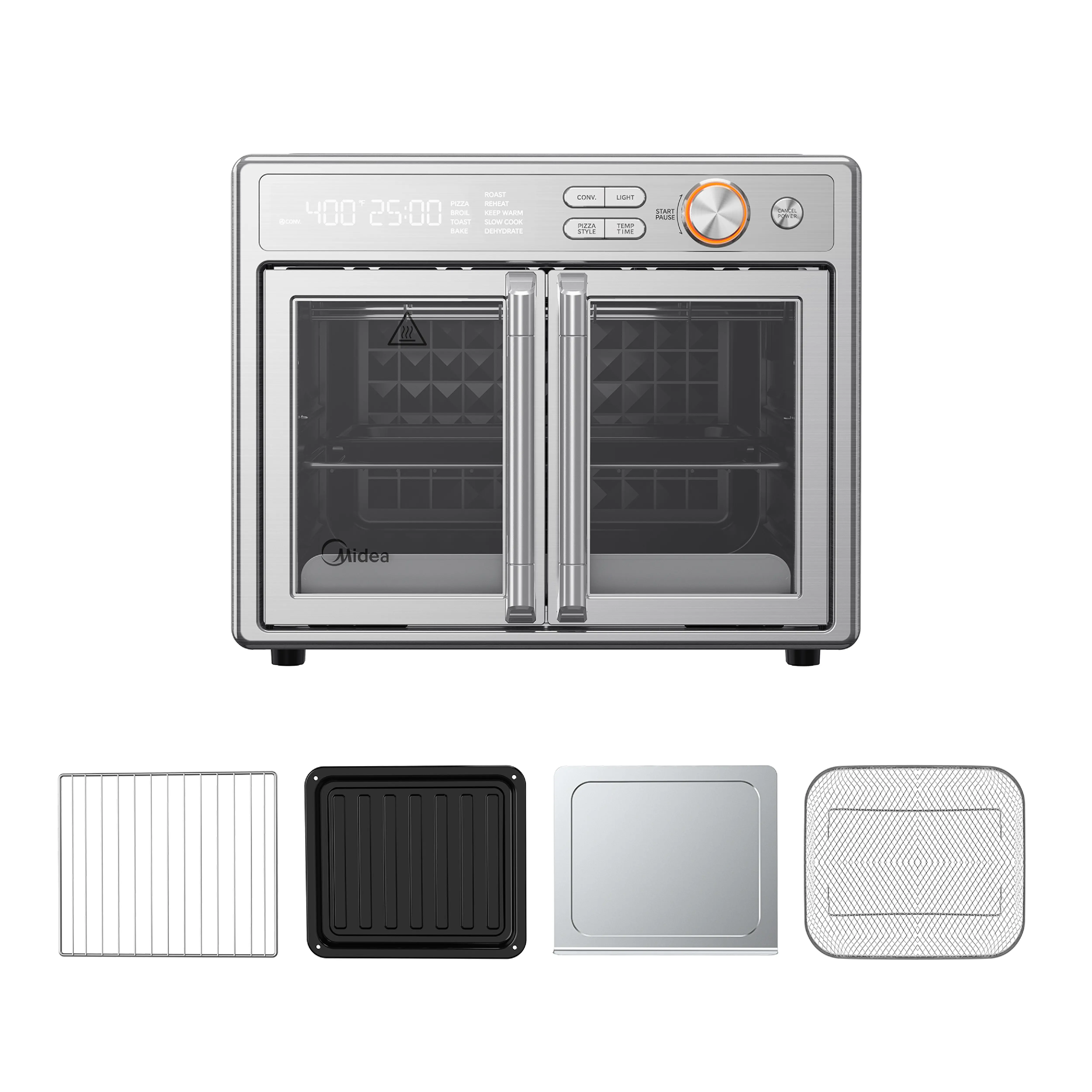 Flexify™ Pro French Door Air Fryer Oven MET26C4AST