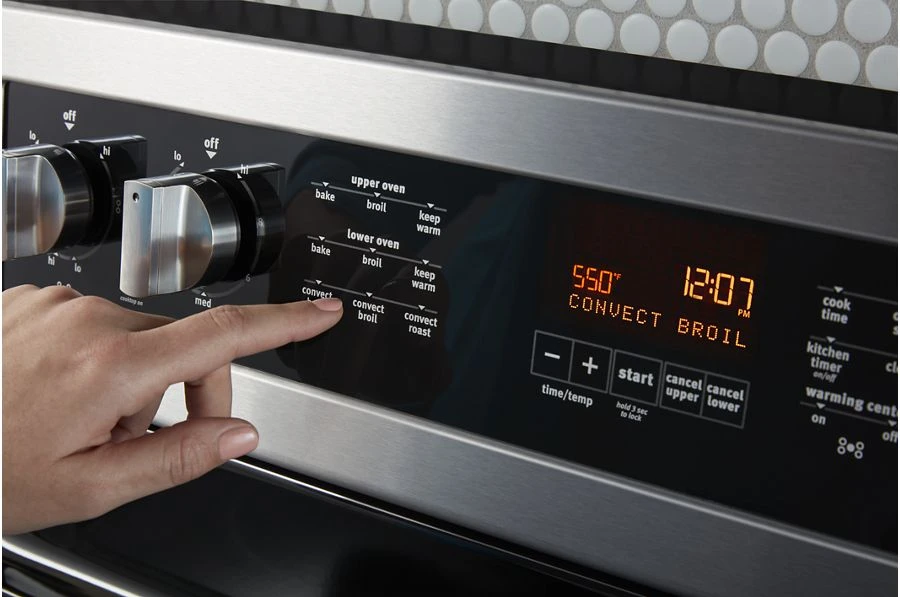 30" Wide Double Oven Electric Range With True Convection - 6.7 Cu. Ft. view 7