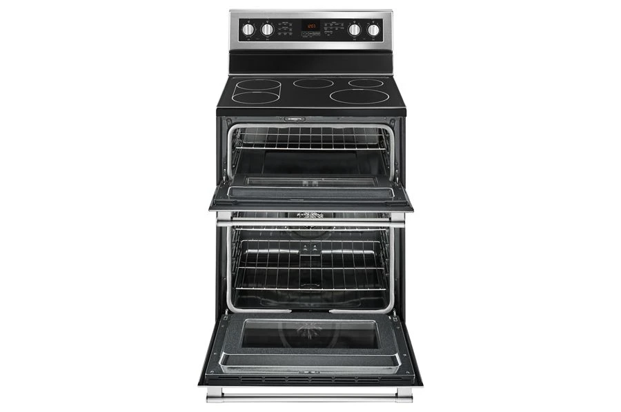 30" Wide Double Oven Electric Range With True Convection - 6.7 Cu. Ft. view 2