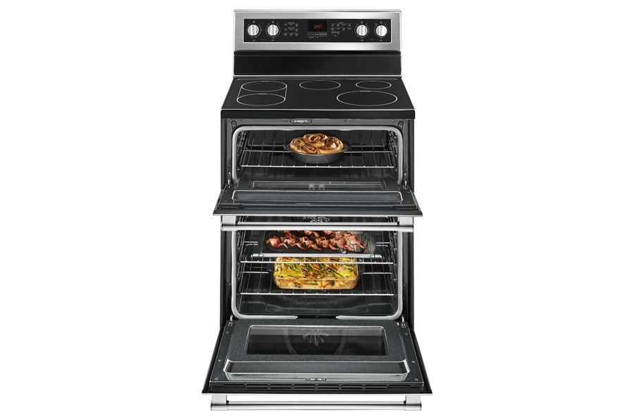 30" Wide Double Oven Electric Range With True Convection - 6.7 Cu. Ft. view 3