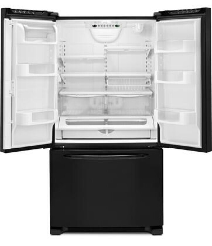 French Door Refrigerator with Internal Filtered Water Dispenser MFD2562VEB