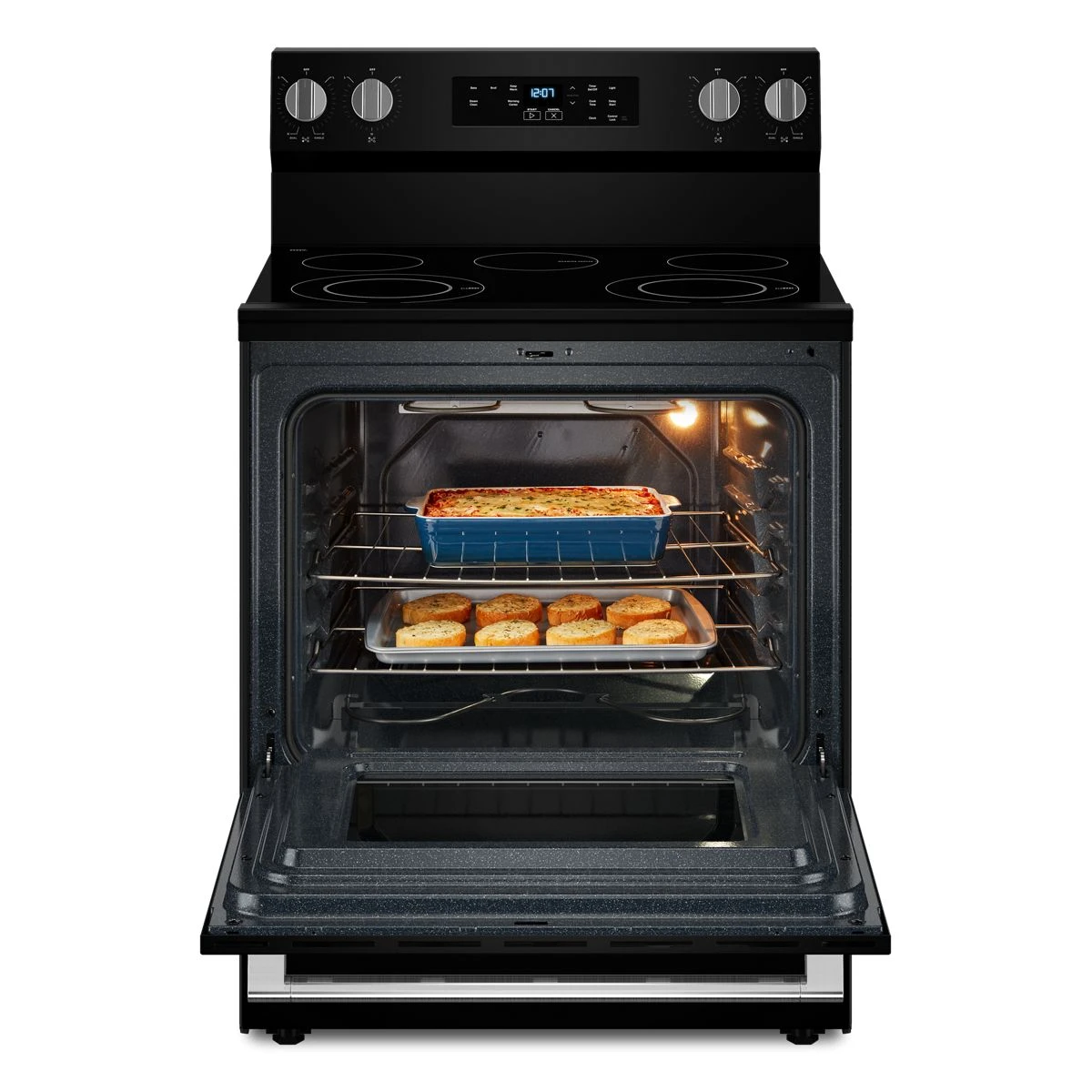 30-Inch Wide Electric Range With Steam Clean - 5.3 cu. ft. view 4