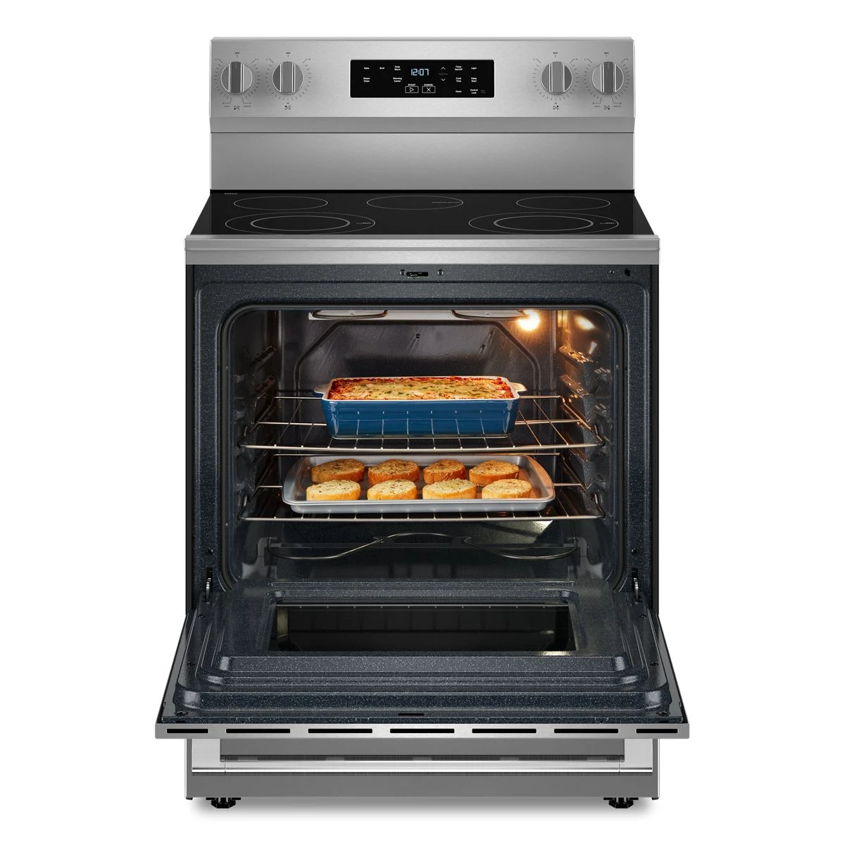 30-Inch Wide Electric Range With Steam Clean - 5.3 cu. ft. view 3