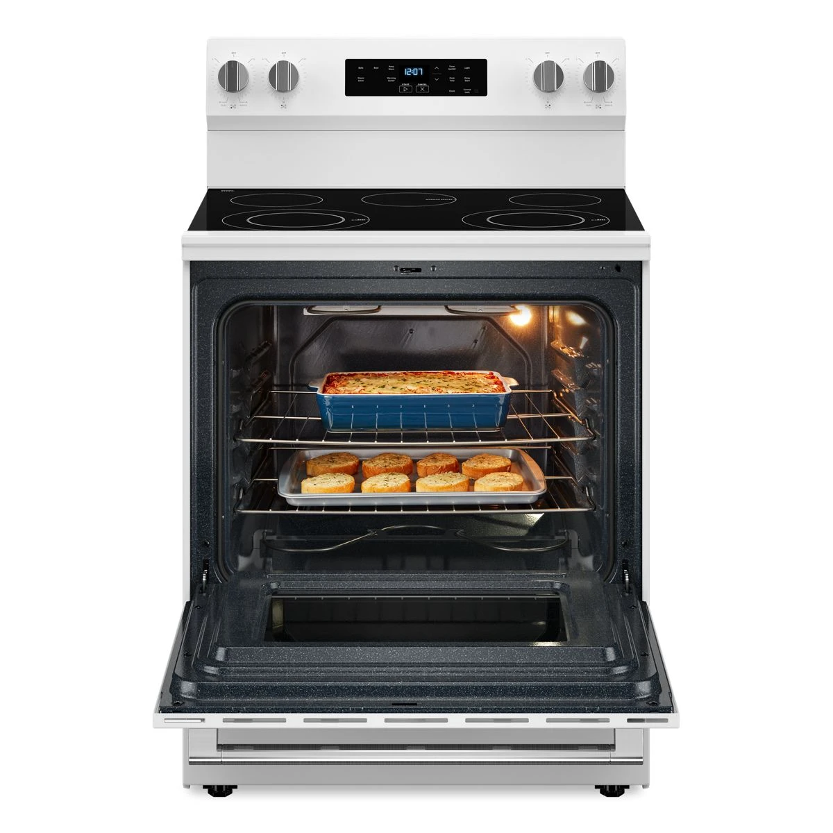 30-Inch Wide Electric Range With Steam Clean - 5.3 cu. ft. view 3