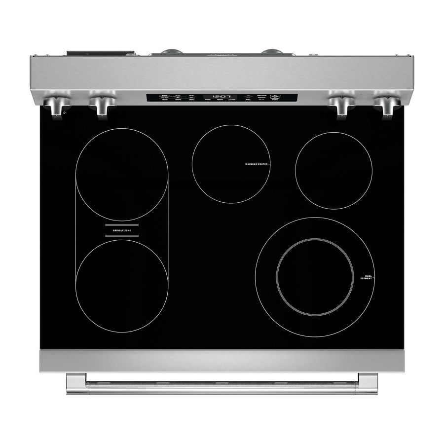 30-Inch Wide Electric Range With Grill Mode and No Preheat Air Fry - 5.3 cu. ft. MFES7030SZ
