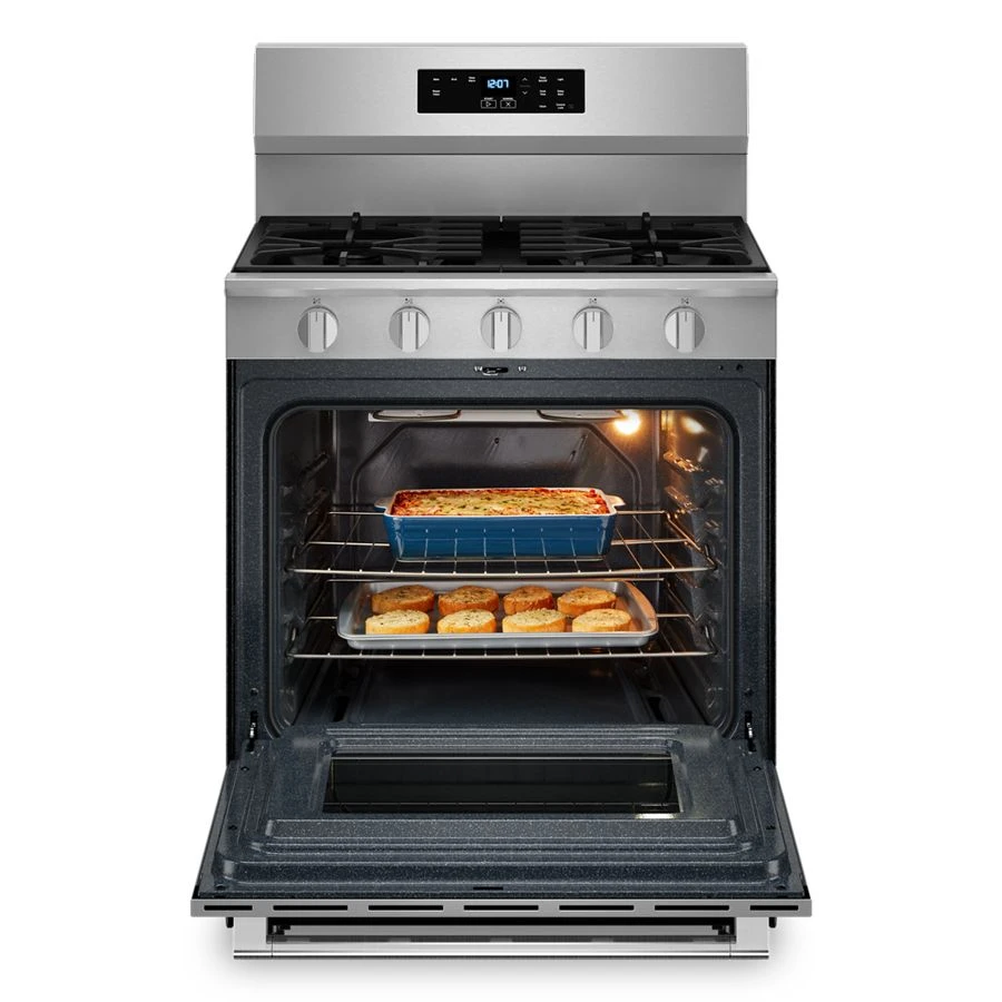 30-Inch Wide Gas Range With Steam Clean - 5.0 cu. ft. view 2