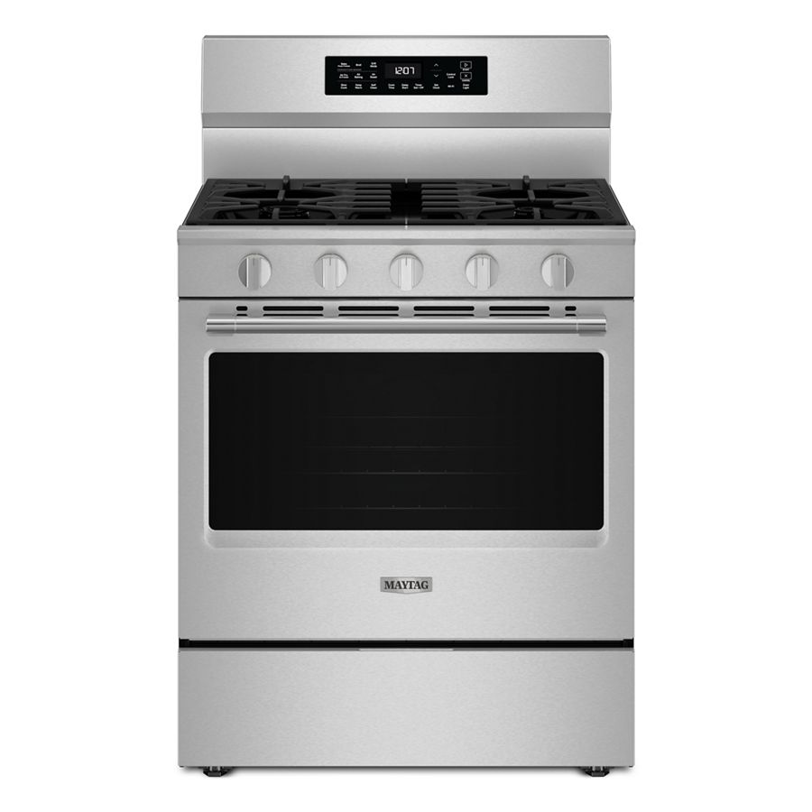 30-Inch Wide Freestanding Gas Range with Grill Mode and No Preheat Air Fry - 5.0 Cu. Ft. MFGS7030SZ