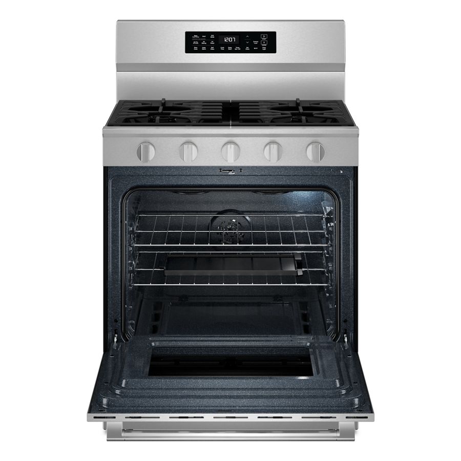 30-Inch Wide Freestanding Gas Range with Grill Mode and No Preheat Air Fry - 5.0 Cu. Ft. MFGS7030SZ
