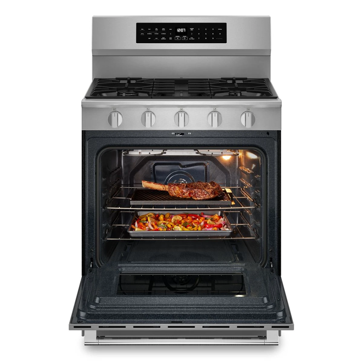 30-Inch Wide Gas Range With Grill Mode - 5.0 cu. ft. view 2