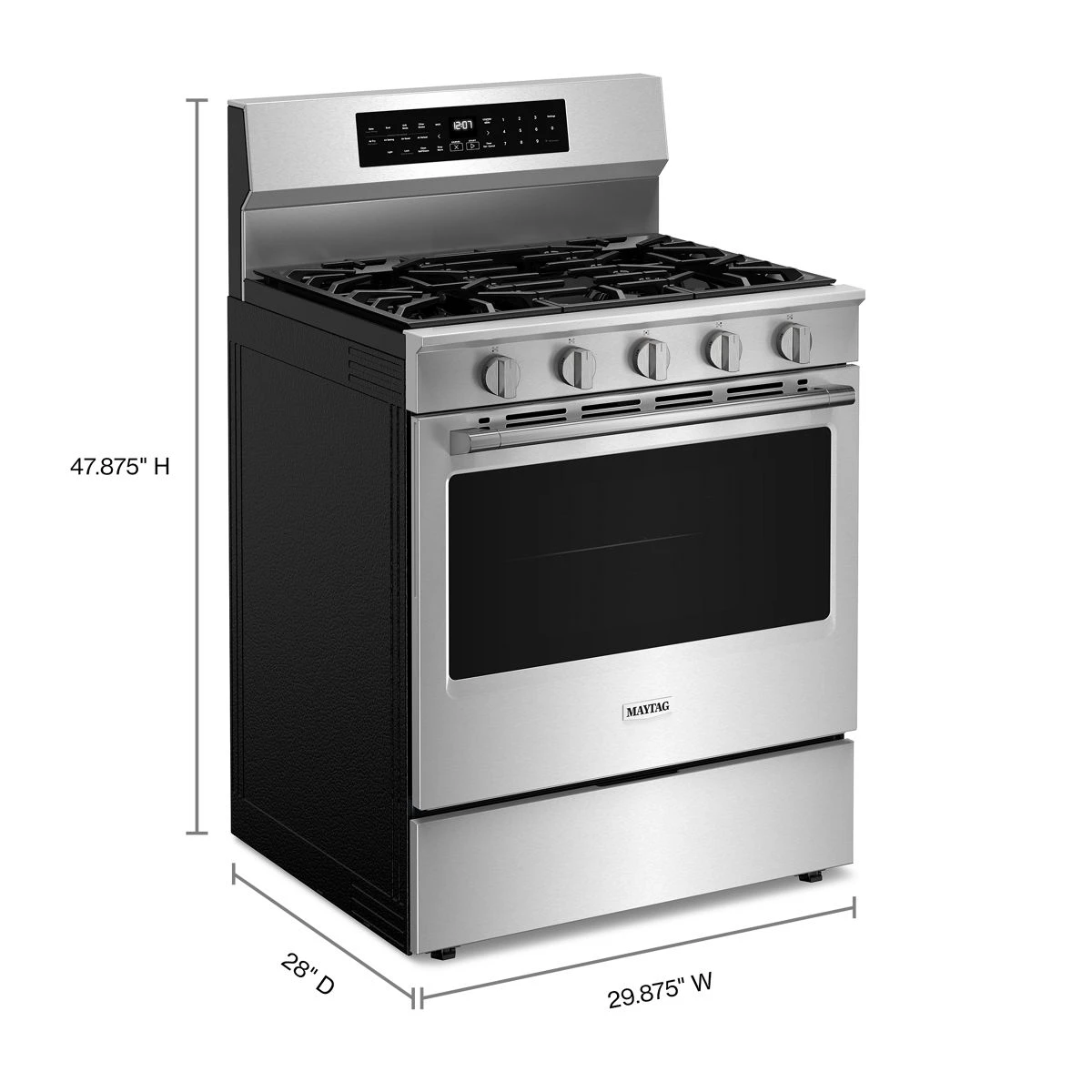 30-Inch Wide Gas Range With Grill Mode - 5.0 cu. ft. view 12