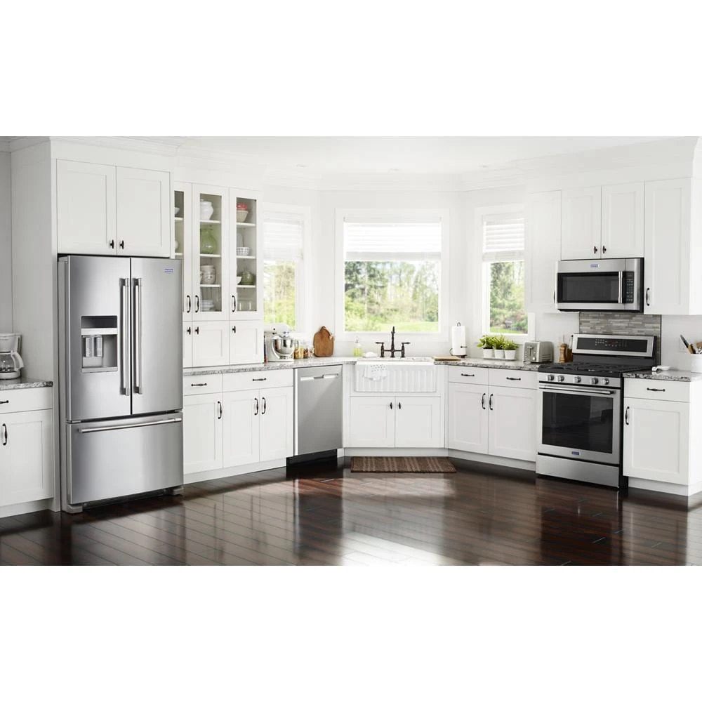 36- Inch Wide French Door Refrigerator with PowerCold Feature - 25 Cu. Ft. view 5