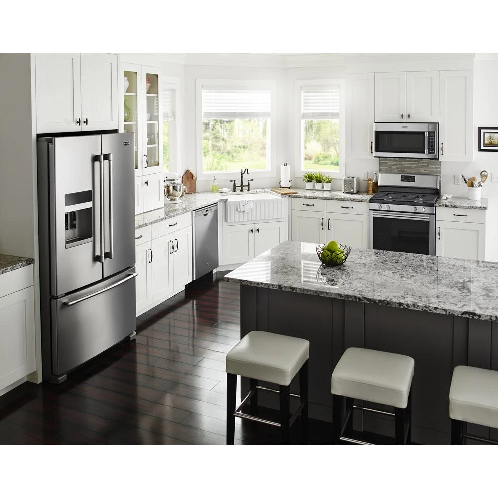 36- Inch Wide French Door Refrigerator with PowerCold Feature - 25 Cu. Ft. view 6