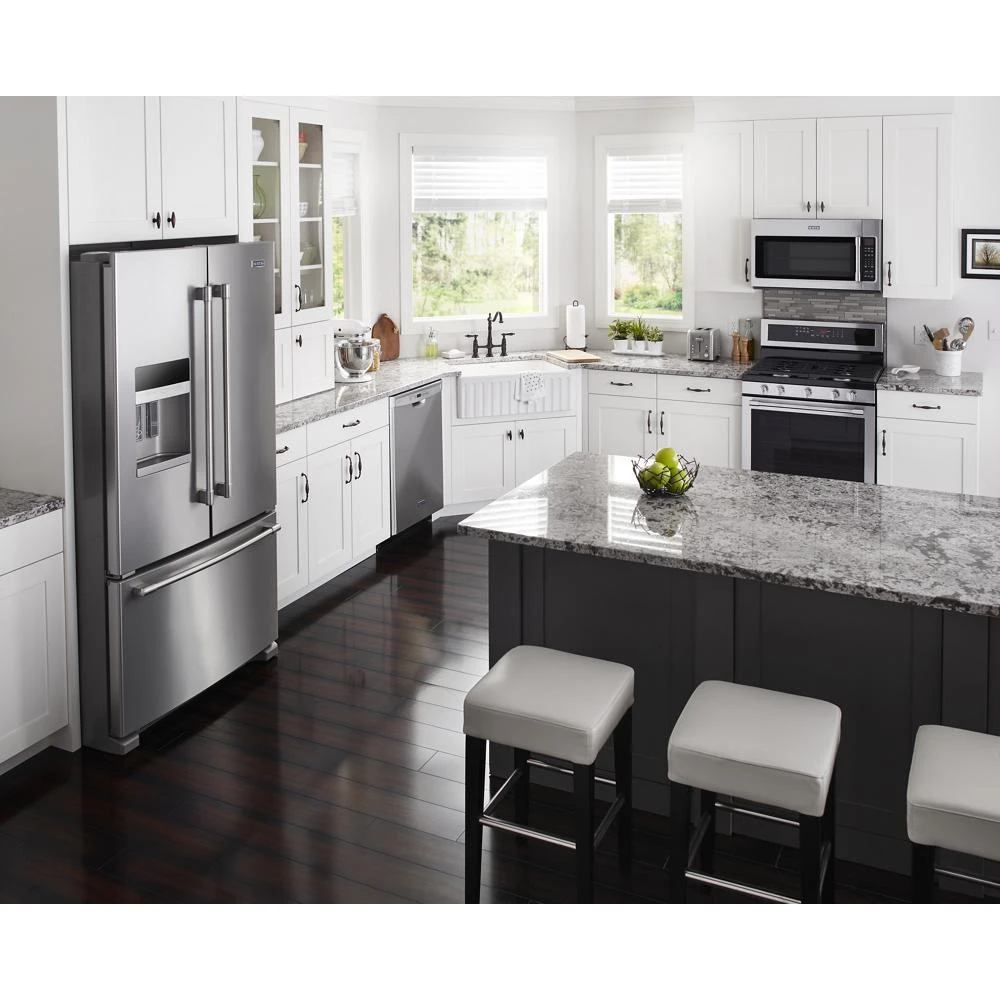 36- Inch Wide French Door Refrigerator with PowerCold Feature - 25 Cu. Ft. view 9