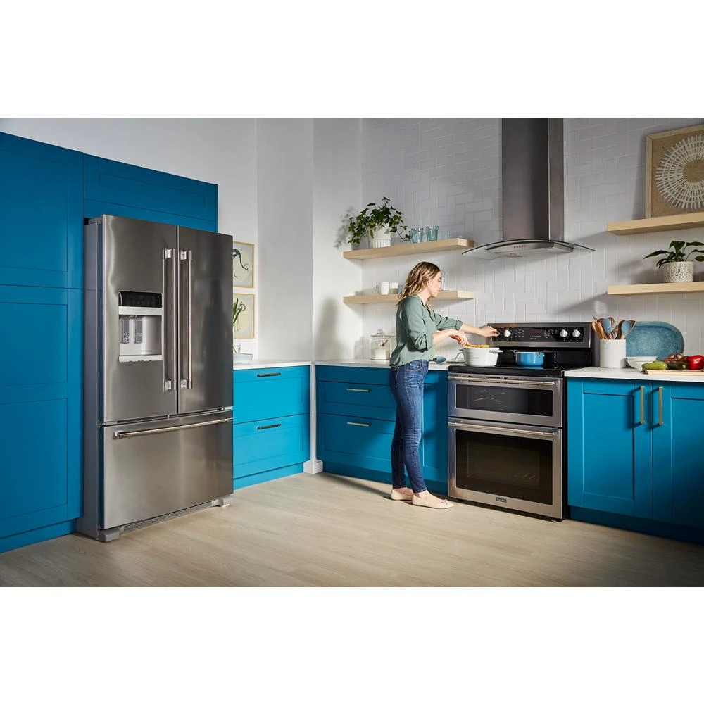 36- Inch Wide French Door Refrigerator with PowerCold Feature - 25 Cu. Ft. view 12