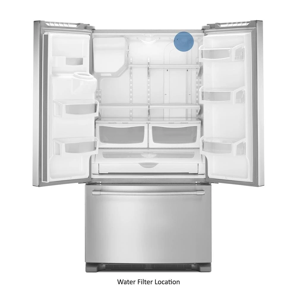 36- Inch Wide French Door Refrigerator with PowerCold Feature - 25 Cu. Ft. view 20